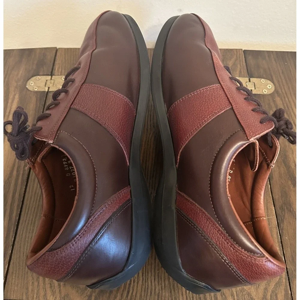 Allen Edmonds Passport Brown Leather Oxford Men's Size 12